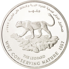 Oman, Qabus bin Sa'id, Omani Rial, 1997, MS(65-70), Silver, KM:138