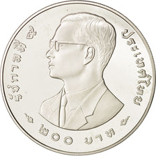 Thailand, Rama IX, 200 Baht, 1998, Bangkok, MS(65-70), Silver, KM:360