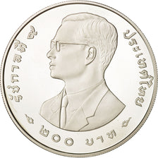 Thailand, Rama IX, 200 Baht, 1998, MS(65-70), Silver, KM:372