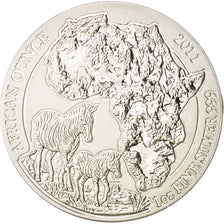 Ruanda, 50 Francs, 2011, FDC, Plata, KM:39