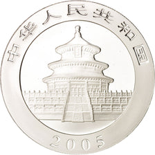 CHINA, PEOPLE'S REPUBLIC, 10 Yüan, 2005, MS(65-70), Silver, KM:1589