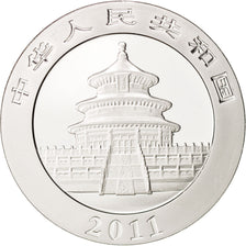 CHINA, PEOPLE'S REPUBLIC, 10 Yüan, 2011, MS(65-70), Silver, KM:2034