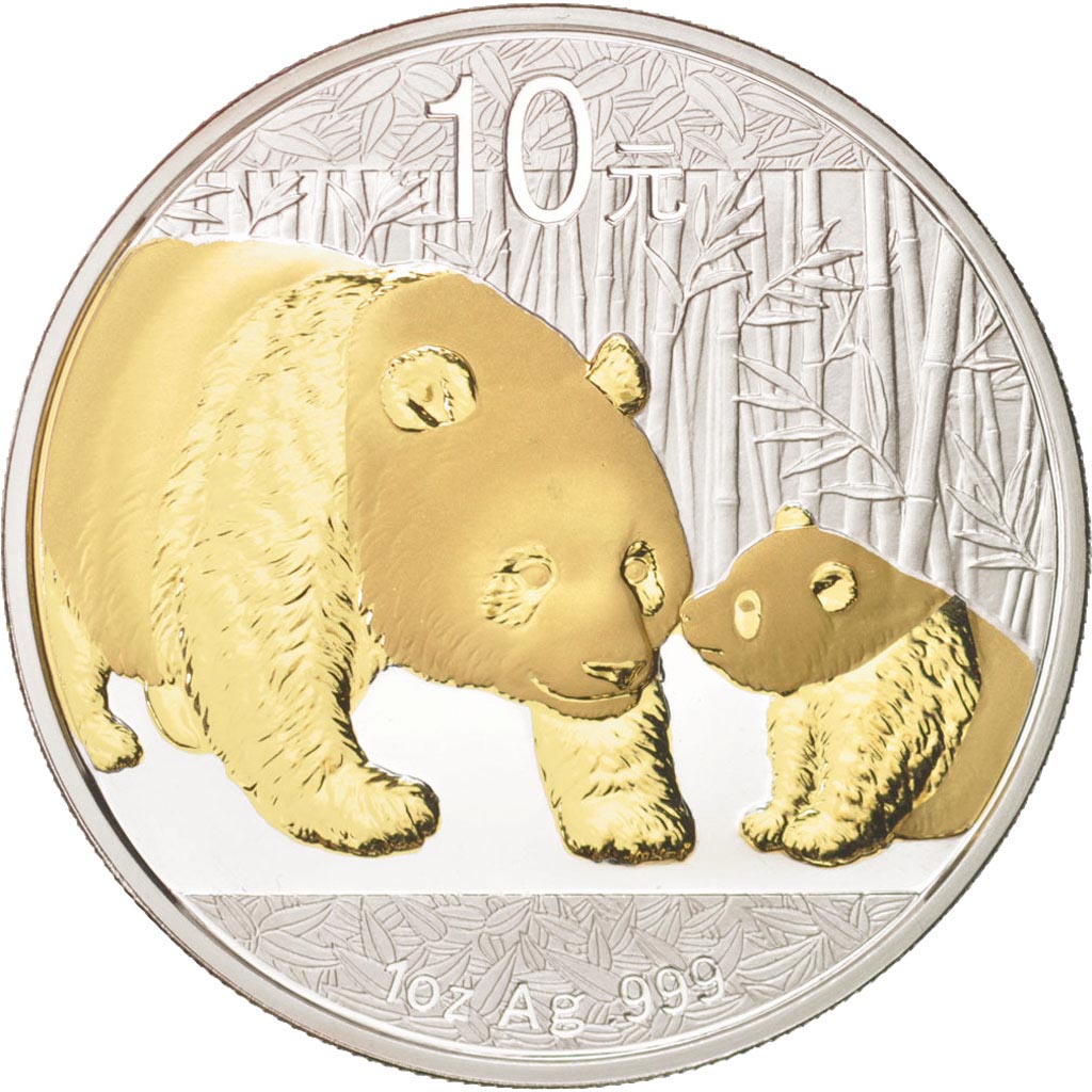 CHINA, PEOPLE'S REPUBLIC, 10 Yüan, 2011, MS(65-70), Silver, KM:2034