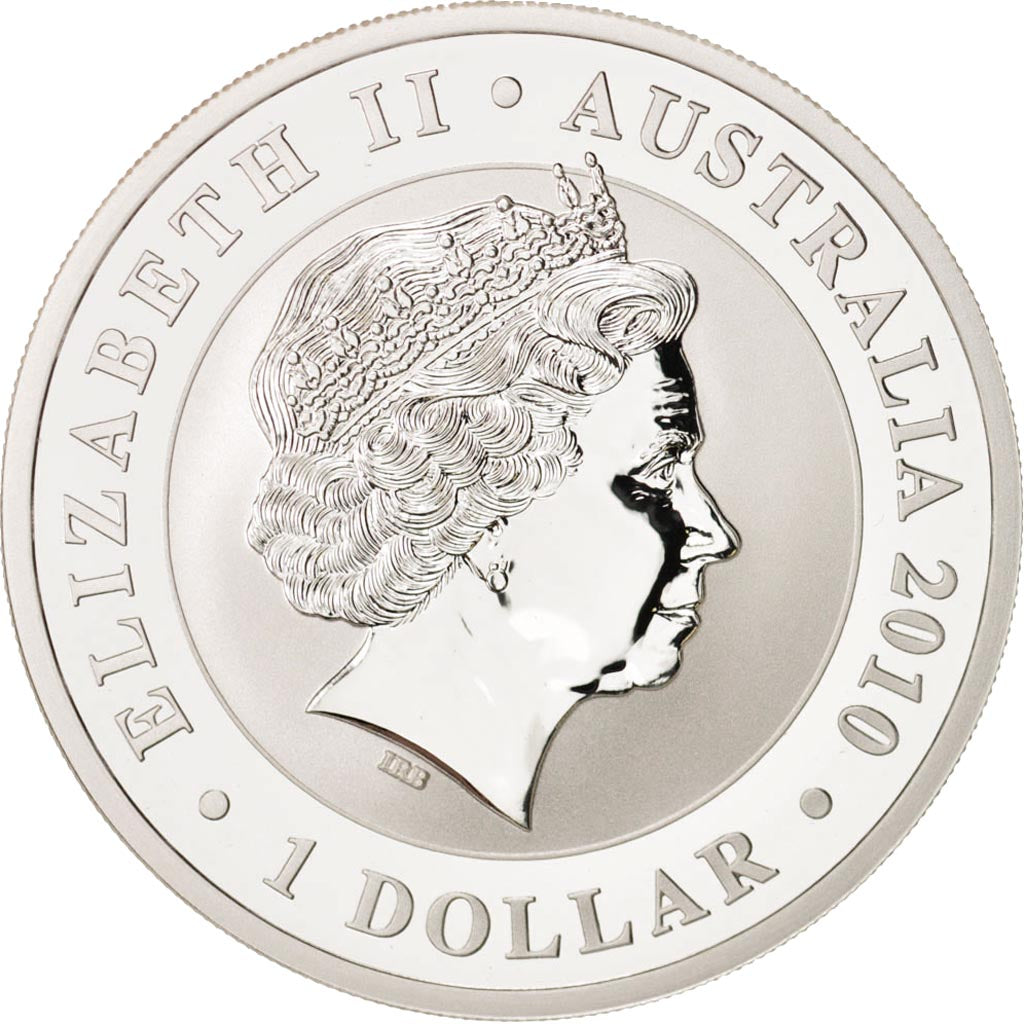 Australia, Dollar, 2010, Royal Australian Mint, FDC, Argento