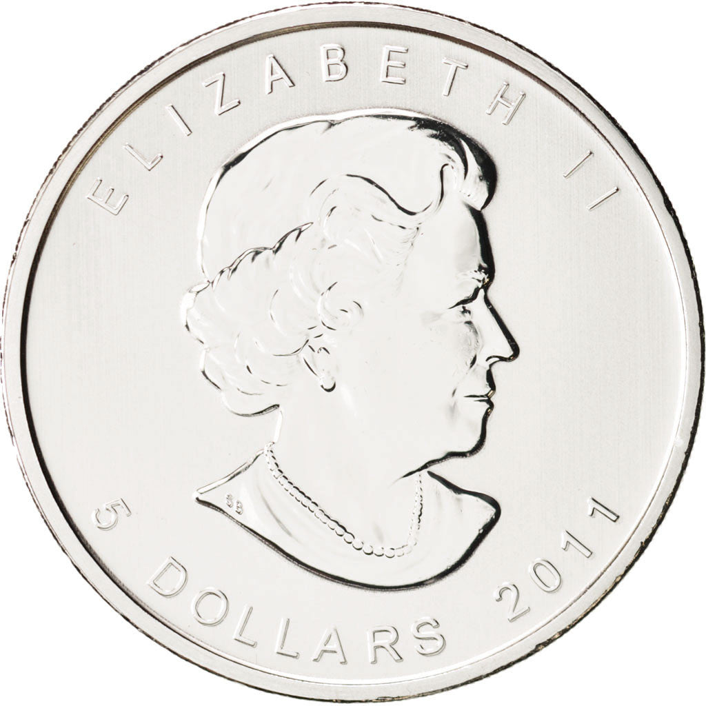 Canada, Elizabeth II, 5 Dollars, 2011, Royal Canadian Mint, MS(65-70), Silver