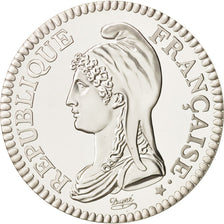 France, 10 Francs, 2000, Paris, MS(65-70), Silver, KM:1400