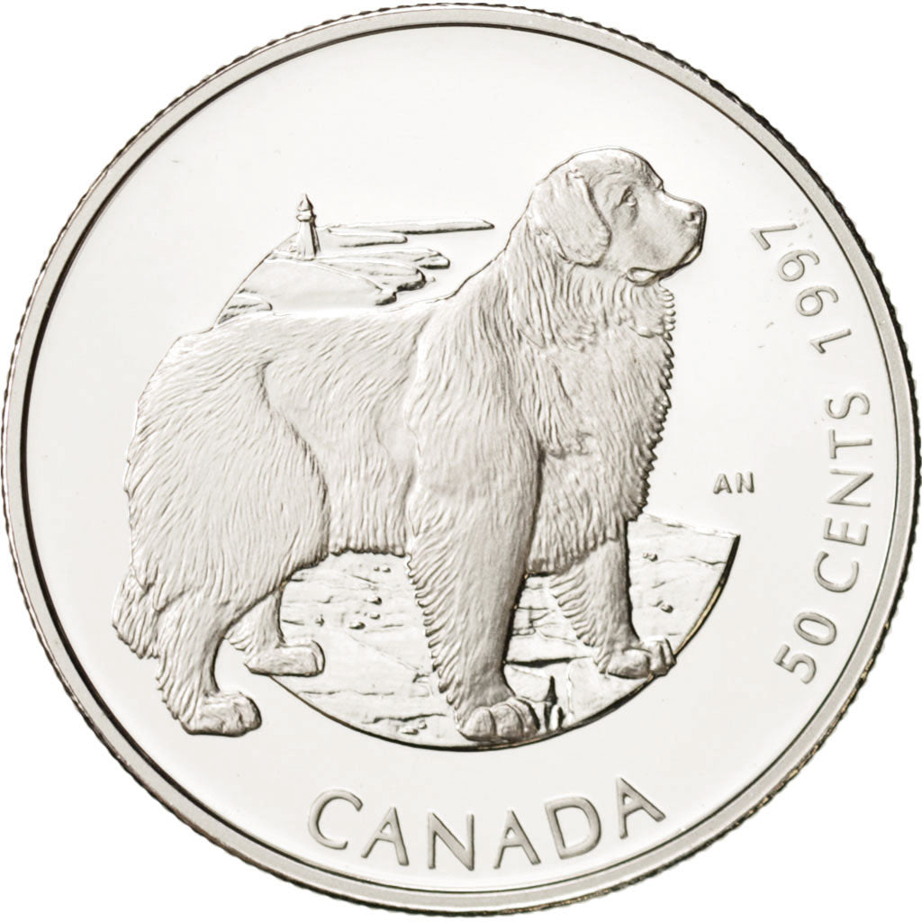 Canada, Elizabeth II, 50 Cents, 1997, Royal Canadian Mint, Ottawa, MS(65-70)