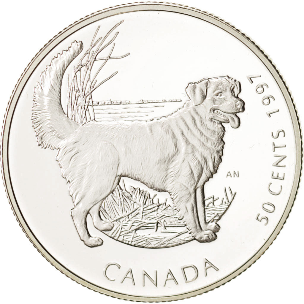 Canada, Elizabeth II, 50 Cents, 1997, Royal Canadian Mint, Ottawa, MS(65-70)