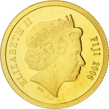 Monnaie, Fiji, Elizabeth II, 5 Dollars, 2006, FDC, Or, KM:267