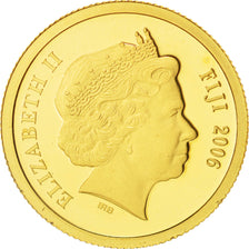 Fiji, Elizabeth II, 5 Dollars, 2006, MS(65-70), Gold, KM:272
