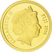 Fiji, Elizabeth II, 5 Dollars, Seven Castles, 2006, MS(65-70), Gold, KM:269