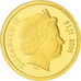 Moneda, Fiji, Elizabeth II, 5 Dollars, 2006, FDC, Oro, KM:271