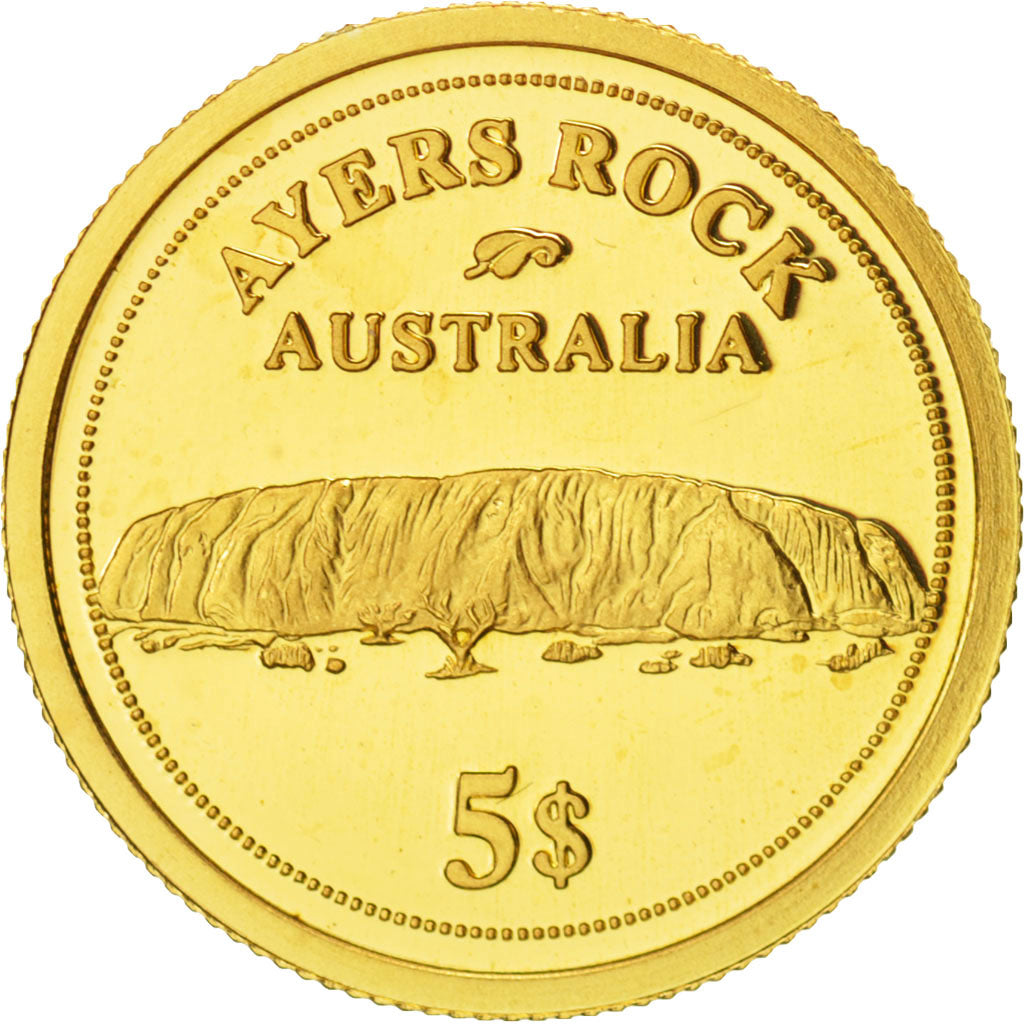 Coin, Fiji, Elizabeth II, 5 Dollars, 2006, MS(65-70), Gold, KM:271