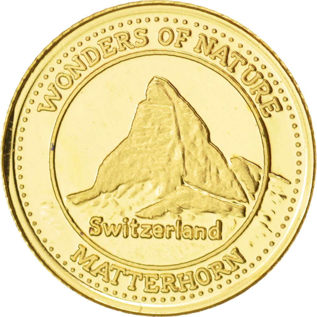 Fiji, Elizabeth II, 10 Dollars, 2011, Matterhorn, MS(65-70), Gold, KM:298