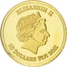 Fiji, Elizabeth II, 10 Dollars, Halong Bay, 2011, MS(65-70), Gold, KM:299