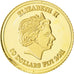 Fiji, Elizabeth II, 10 Dollars, Pamukkale,  2011, MS(65-70), Gold, KM:302