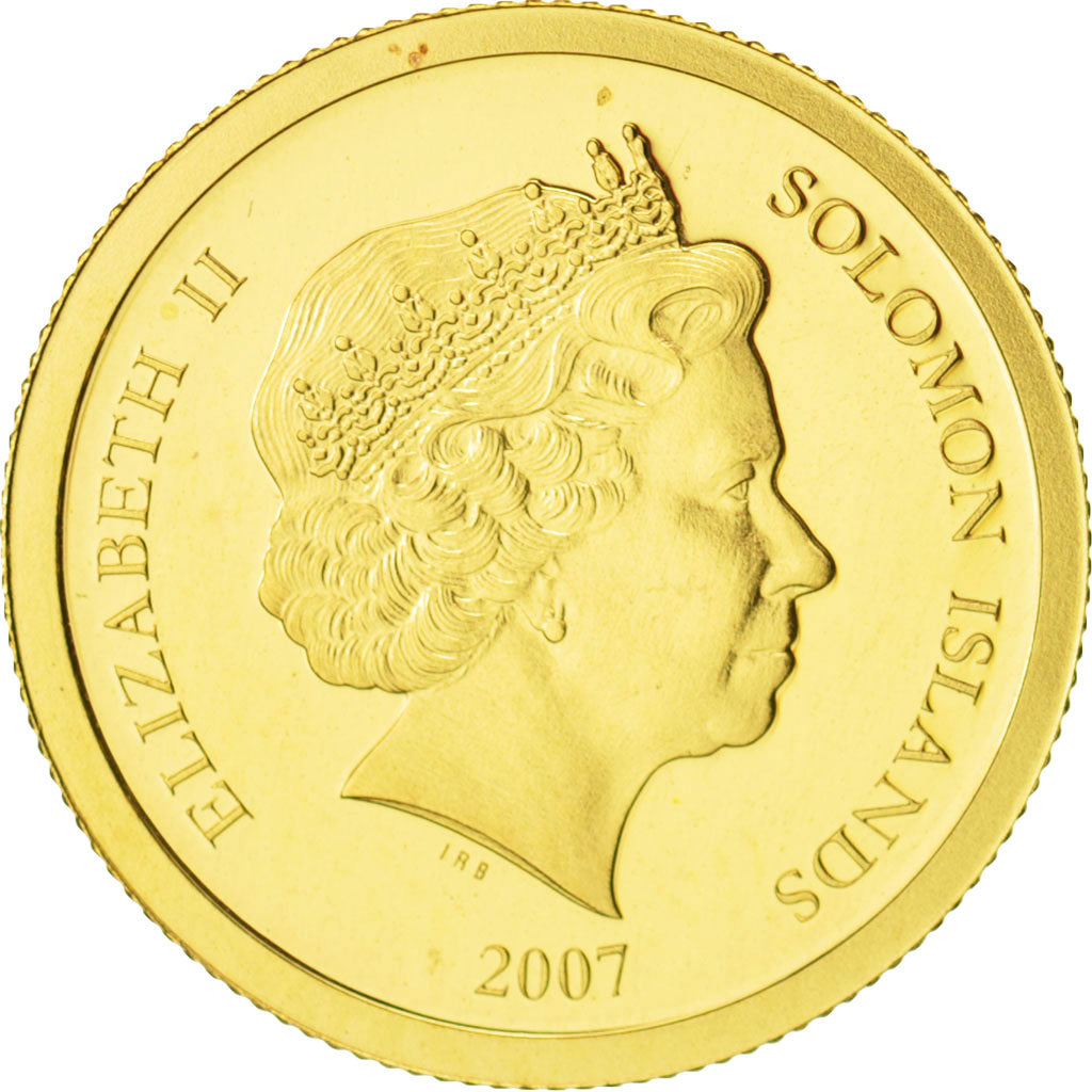 Coin, Solomon Islands, Elizabeth II, 10 Dollars, 2007, B.H. Mayer, MS(65-70)
