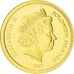 Munten, Salomoneilanden, Elizabeth II, 10 Dollars, 2007, B.H. Mayer, FDC, Goud