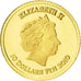 Fiji, 10 Dollars, Nefertiti, 2010, MS(65-70), Gold