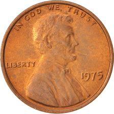 Moneta, Stati Uniti, Lincoln Cent, Cent, 1975, U.S. Mint, Philadelphia, SPL