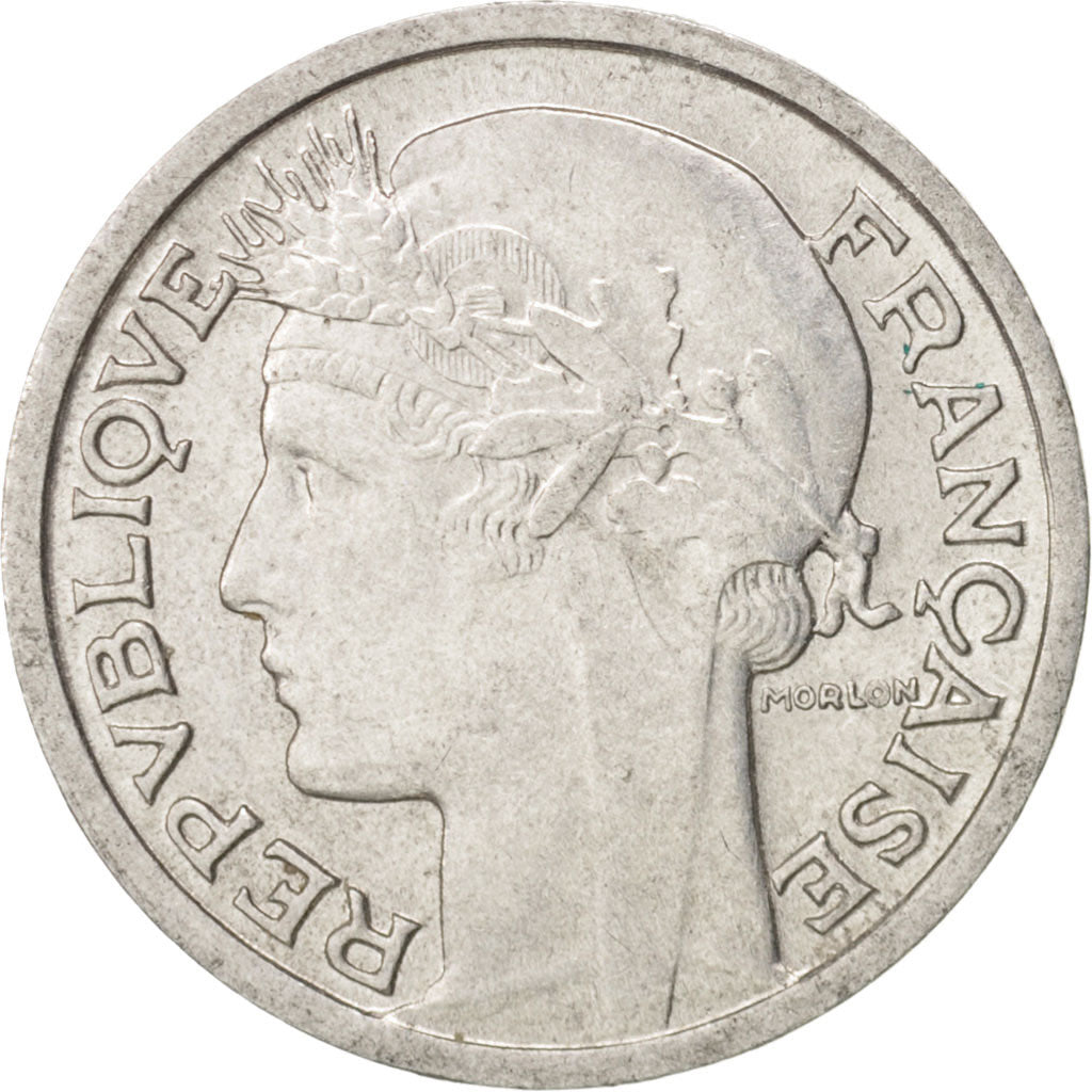 Monnaie, France, Morlon, 50 Centimes, 1946, Beaumont - Le Roger, SPL, Aluminium