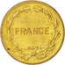 Moneda, Francia, France Libre, 2 Francs, 1944, Philadelphia, EBC, Latón