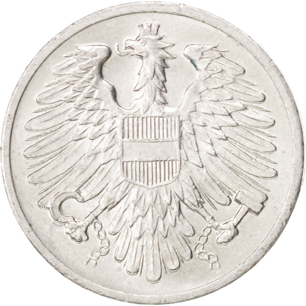 Moneda, Austria, 2 Groschen, 1950, SC, Aluminio, KM:2876