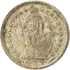 Munten, Zwitserland, 1/2 Franc, 1966, Bern, ZF, Zilver, KM:23