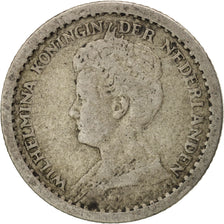 Coin, Netherlands, Wilhelmina I, 10 Cents, 1916, VF(30-35), Silver, KM:145