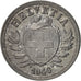 Coin, Switzerland, 2 Rappen, 1946, Bern, AU(55-58), Zinc, KM:4.2b