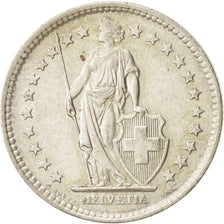 Switzerland, 2 Francs, 1963, Bern, AU(50-53), Silver, KM:21