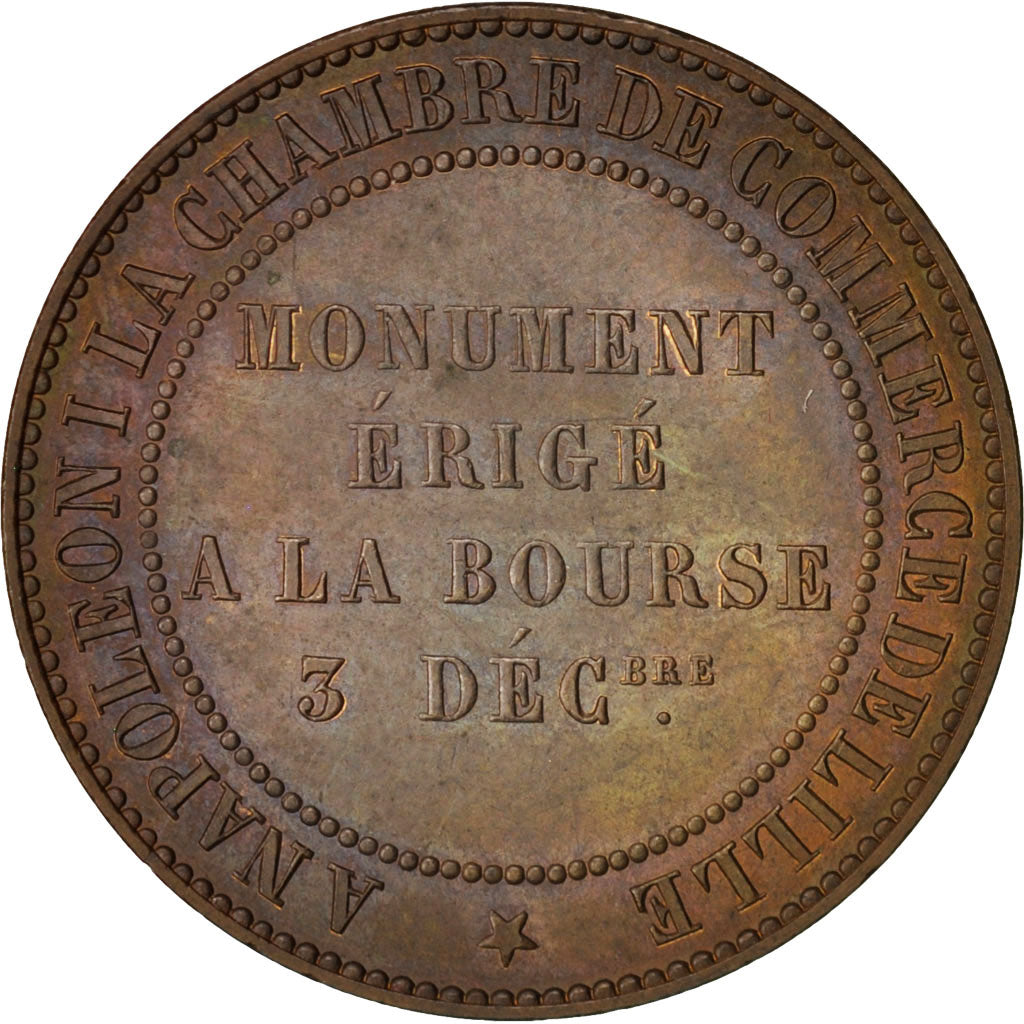 France, Token, Chamber of Commerce, Ville de Lille, À Napoléon Ier