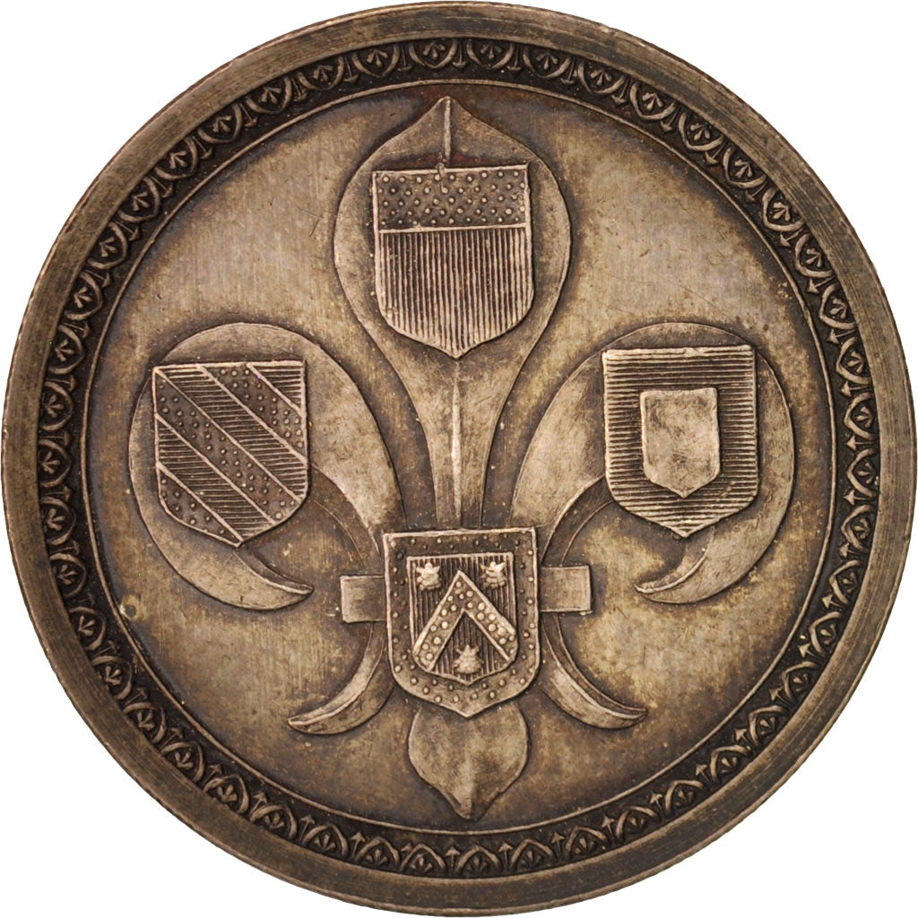 Frankrijk, Token, Ville de Lille, Numismatique Lilloise, Van Hende, 1882, PR+