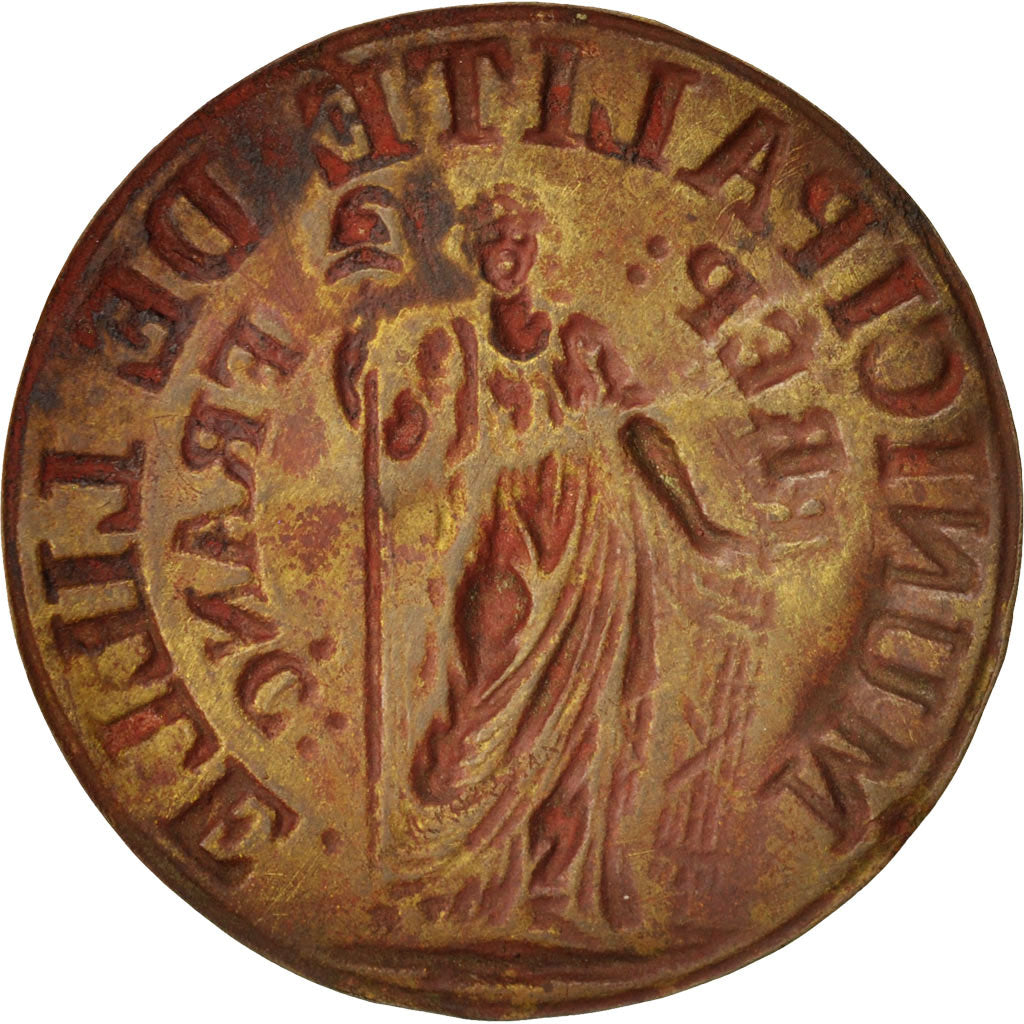 France, Jeton, Municipalité de Lille, XIXth Century, TTB+, Cuivre