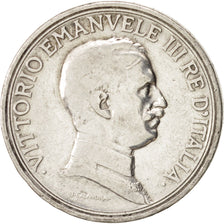 Coin, Italy, Vittorio Emanuele III, 2 Lire, 1916, Rome, VF(30-35), Silver, KM:55