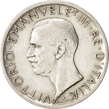 Italien, Vittorio Emanuele III, 5 Lire, 1927, Rome, SS, Silber, KM:67.1