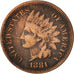 Estados Unidos, Indian Head Cent, Cent, 1881, U.S. Mint, Philadelphia, BC+