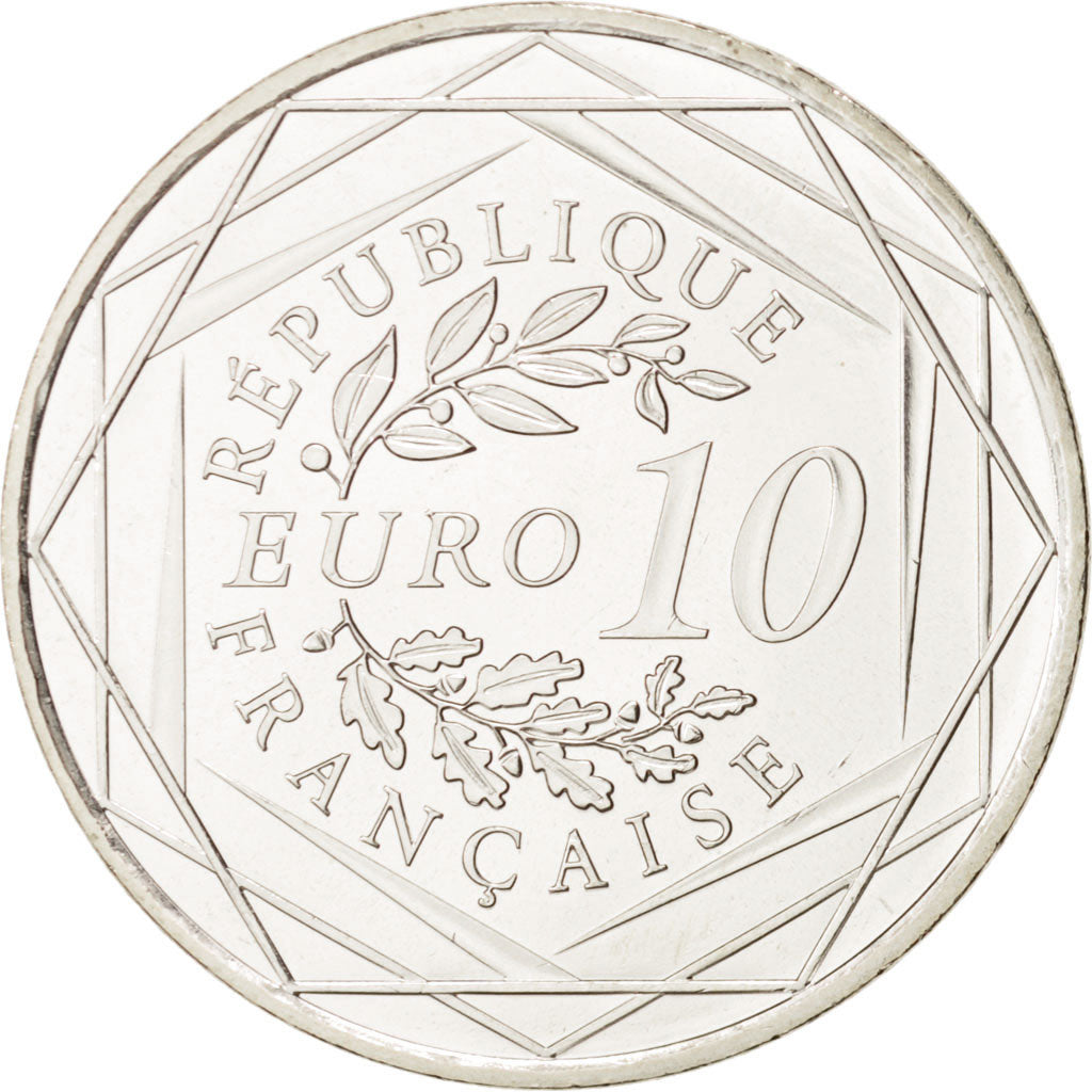 Moneta, Francia, 10 Euro, 2012, SPL+, Argento, KM:2073