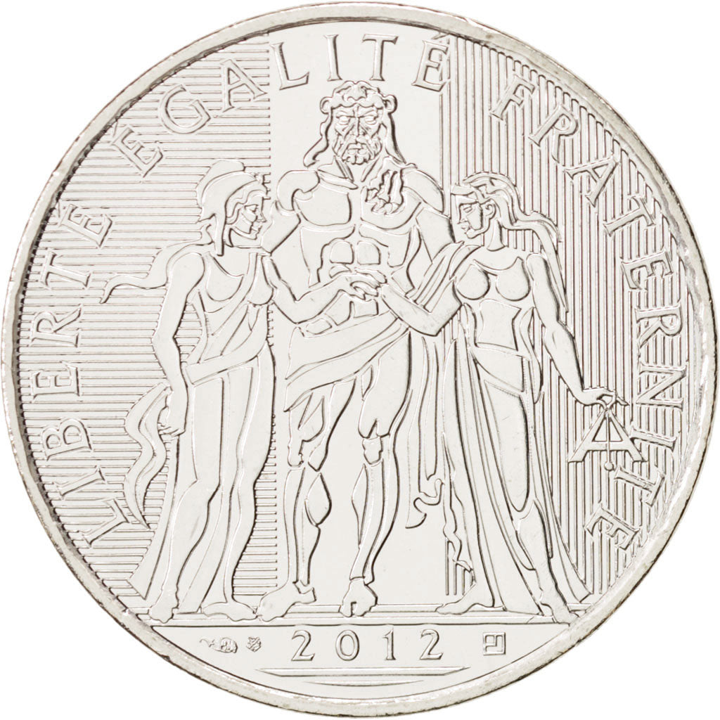 Coin, France, 10 Euro, 2012, MS(64), Silver, KM:2073