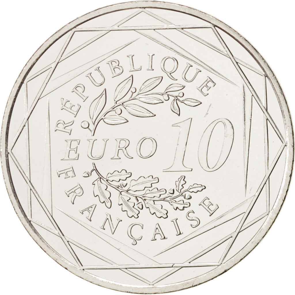 Coin, France, 10 Euro, 2012, MS(64), Silver, KM:2073