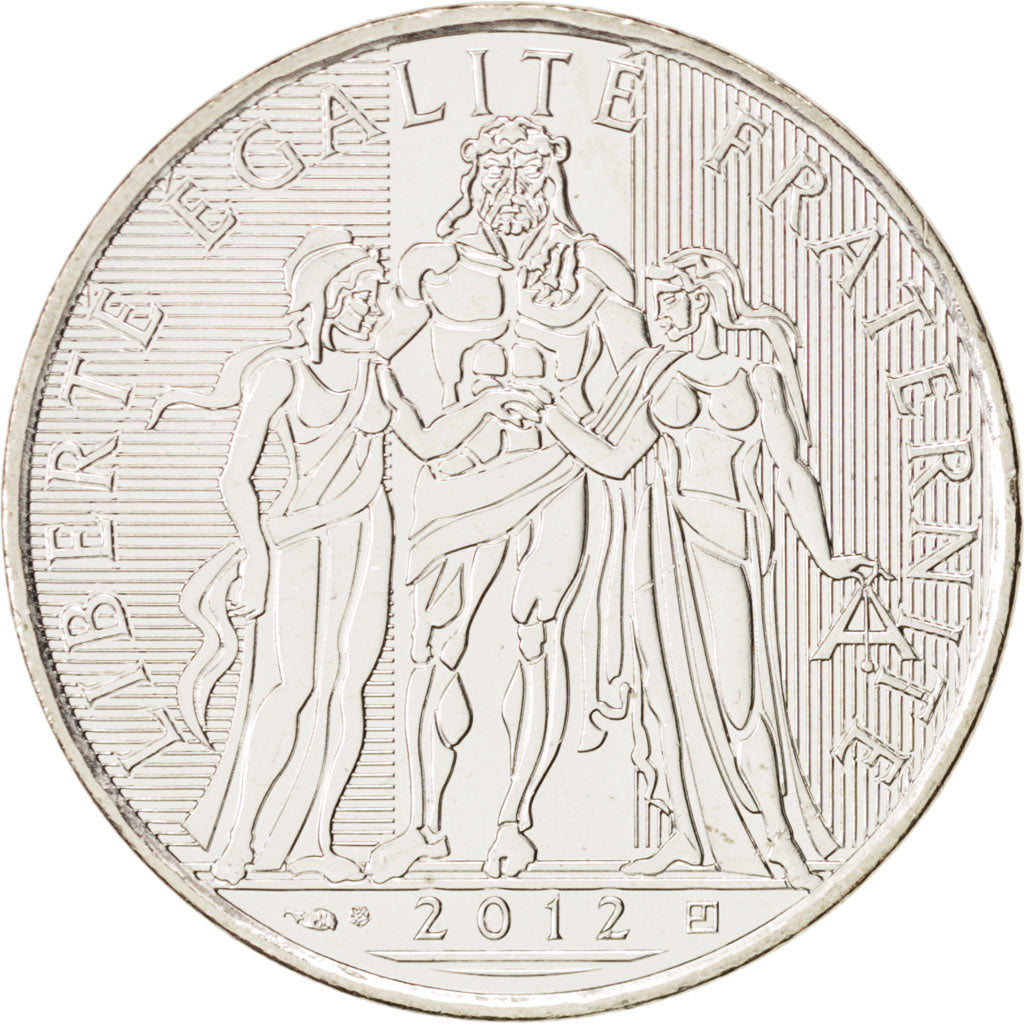 Coin, France, 10 Euro, 2012, MS(64), Silver, KM:2073