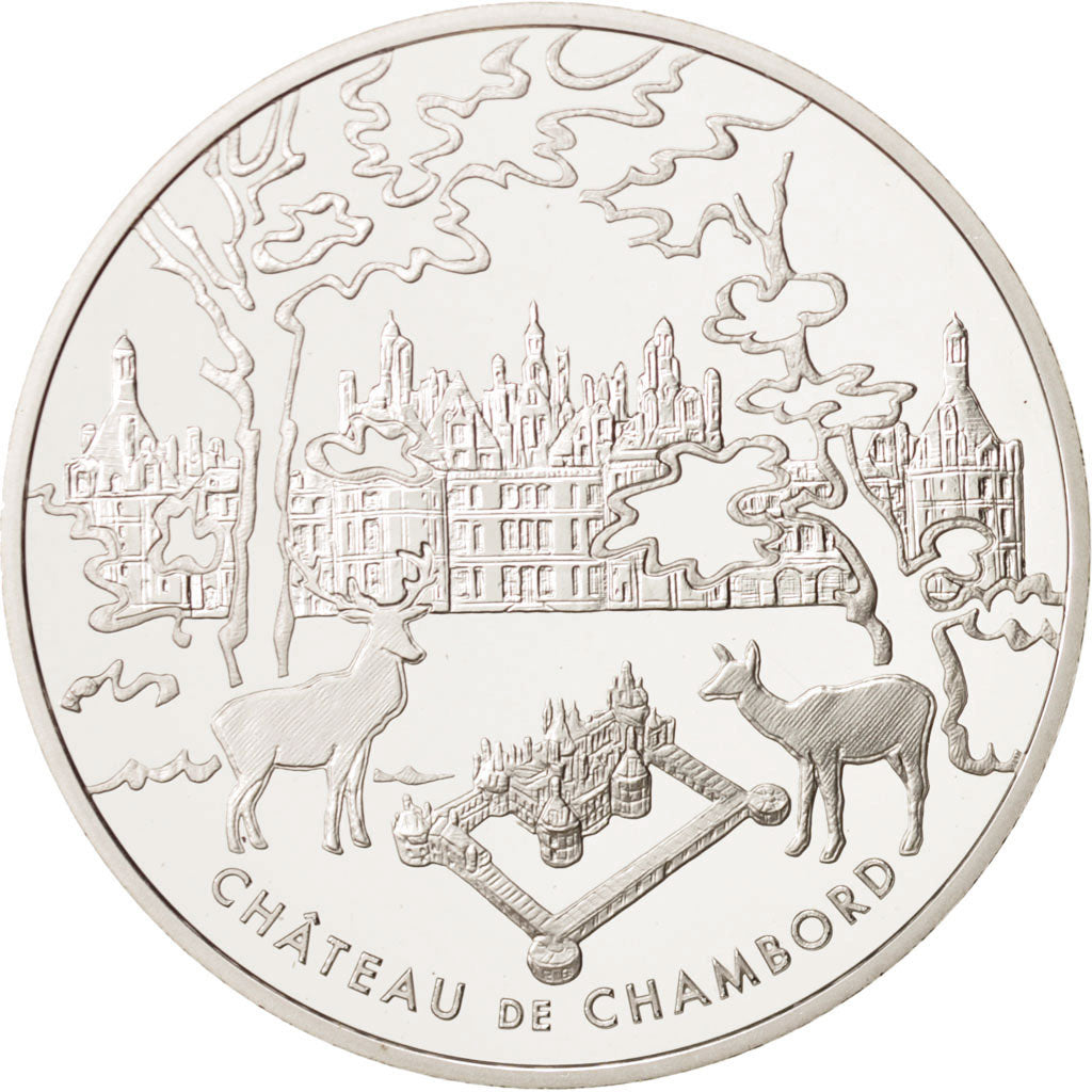 France, 1-1/2 Euro, 2003, MS(65-70), Silver, KM:1355