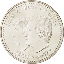 Spain, 12 Euro, 2007, MS(65-70), Silver, KM:1129