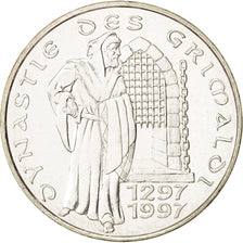 Monaco, Rainier III, 100 Francs, 1997, Paris, MS(64), Silver, KM:176