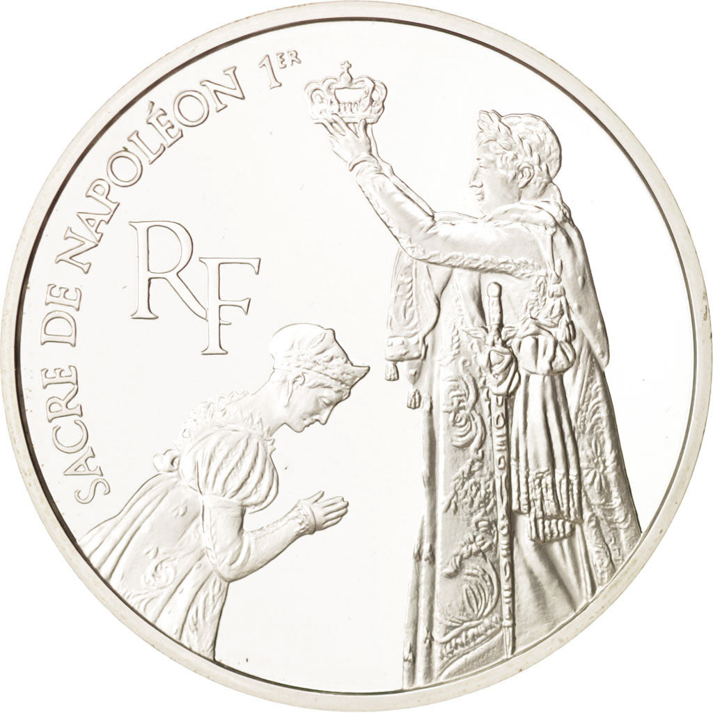 France, 100 Francs, 1993, MS(65-70), Silver, KM:1022