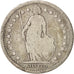 Switzerland, Franc, 1875, Bern, F(12-15), Silver, KM:24