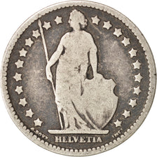 Switzerland, Franc, 1875, Bern, F(12-15), Silver, KM:24