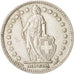 Coin, Switzerland, Franc, 1958, Bern, AU(50-53), Silver, KM:24
