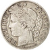 France, Cérès, Franc, 1888, Paris, VF(20-25), Silver, KM:822.1, Gadoury:465a