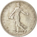 Coin, France, Semeuse, Franc, 1908, Paris, VF(20-25), Silver, KM:844.1